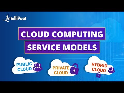 Cloud Computing Service Models | IaaS PaaS SaaS Explained | Intellipaat