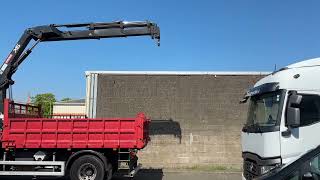 Volvo FL 250 3-sided tipper HIAB 144E-5 HIDUO radio-controlled fully l dump truck | Image 4 - Autoline