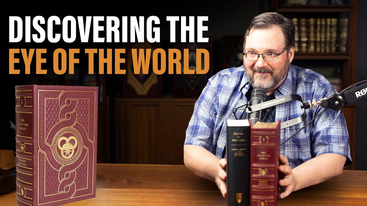 My Wheel of Time Origin Story + The Eye of the World Leatherbound