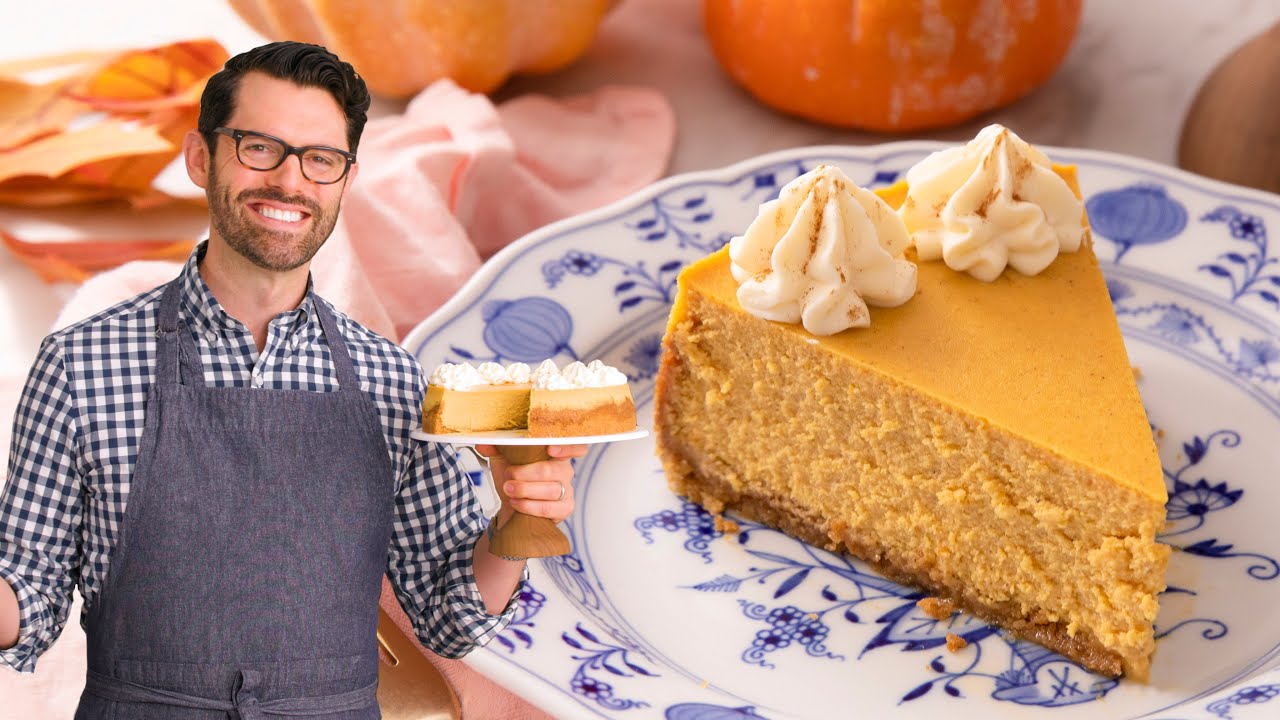 The BEST Pumpkin Cheesecake