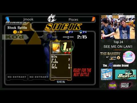 See Me on LAN: Jmook (Sheik) vs Pisces (Marth)