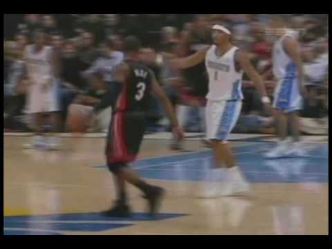 Dwyane Wade shakes off JR Smith and dunks