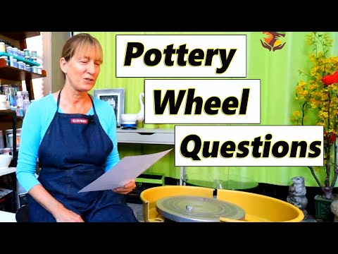 Beginner Pottery Wheel Questions
