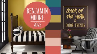 BENJAMIN MOORE PAINT COLOR of the YEAR 2023 | Color Trends