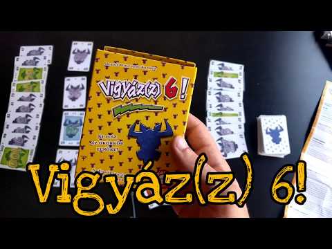Vigyáz(z) 6! társasjáték szabály - János György