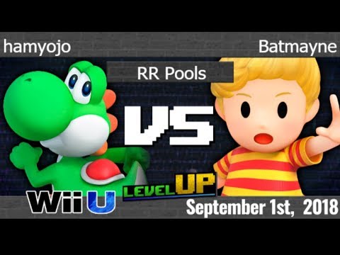 Level Up 1 - FX | hamyojo (Yoshi, Mario) vs Batmayne (Lucas) RR Pools - Smash 4