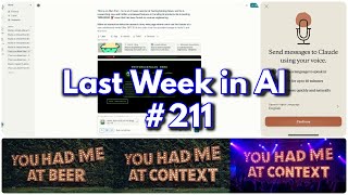 Last Week in AI #211 - Claude Voice, Flux Kontext, wrong RL research?