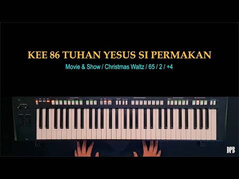 Kitab Ende-Enden (KEE) GBKP 86 Tuhan Yesus Si Permakan - Kibordis KEE
