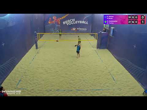 22:10 D.Kliuiev / P.Koval - O.Haidarenko / O.Yurtov | Winners Beach Volleyball
