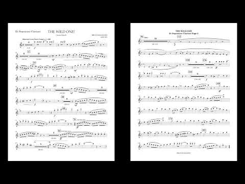 The Wild One! (Eb Clarinet part) by Brian Balmages