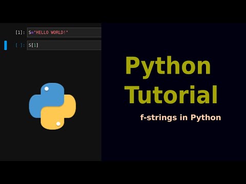 Python Programming For Beginners Episode 7 F Strings In Python