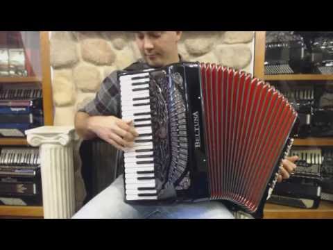 BELTPREIVBALKBK - NEW Black Beltuna Prestige IV Balkan Star Piano Accordion LMMH 41 120  $8999