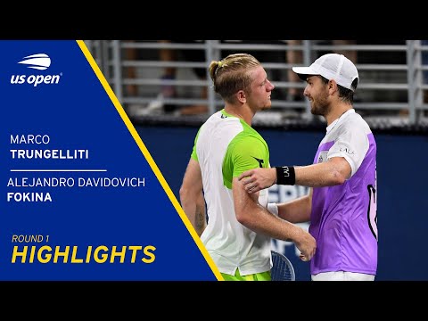 Marco Trungelliti vs Alejandro Davidovich Fokina Highlights | 2021 US Open Round 1