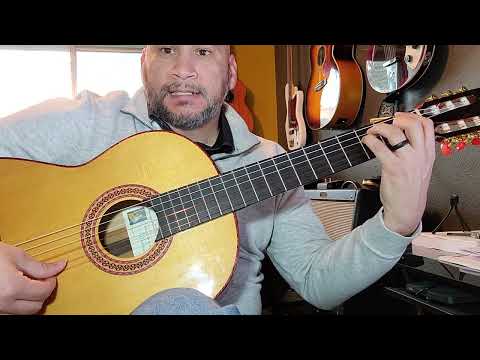 Solea Falseta #8 (First Compas) Tutorial From Juan Serrano's Systematic Studies for Flamenco Guitar