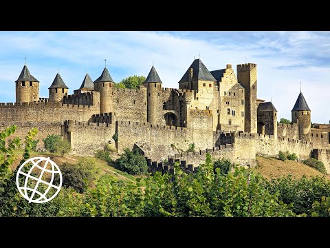 Fortified City of Carcassonne: Europe's Most Epic Medieval Fortress  [Amazing Places 4K]