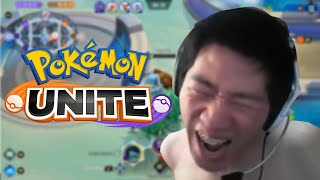 Angry Korean Gamer RAGE QUITS Pokemon UNITE