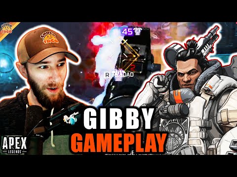 chocoTaco Tries Gibraltar and It Does NOT Go Well ft. HollywoodBob & Reid - Apex Legends Gibby Game