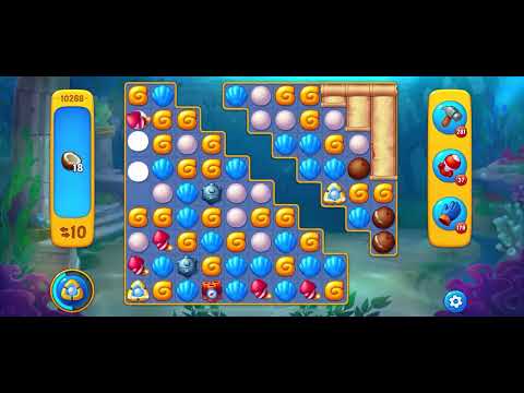 Fishdom level 10268 no boosters フィッシュダム ノーマル