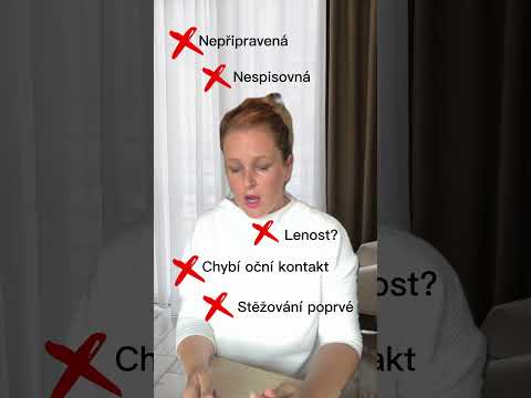 Špatný vs dobrý pohovor #interview #rady #pohovor #prace #career #tips4work