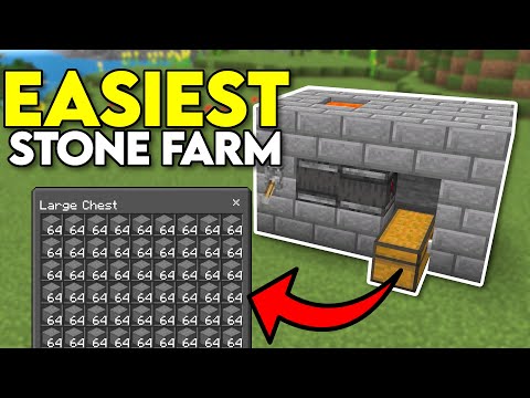 Easiest Stone Generator Minecraft Bedrock 1.20