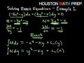 Exact Differential Equations - Example 1