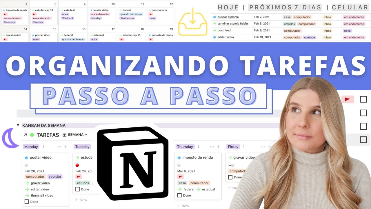 Como criar DO ZERO um Gerenciador Master de TAREFAS no NOTION
