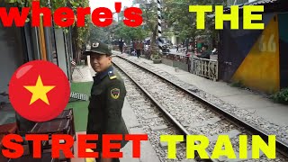HANOI STREET TRAIN GONE WRONG  | SCAM CAUGHT ON A CAMERA 🇻🇳