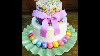 Candy and Sprinkles Cake / Cake Decorating