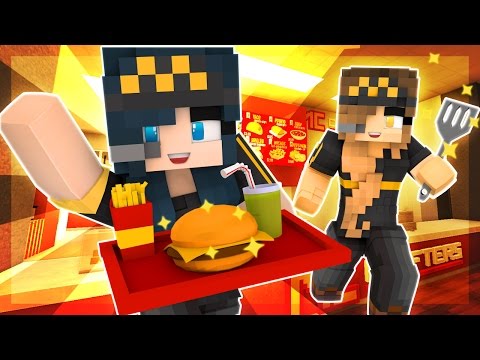 ItsFunneh - Minecraft McDonalds - MY FIRST JOB AT MCCRAFTERS GONE WRONG! EVIL BABY!? (Minecraft Roleplay) #1