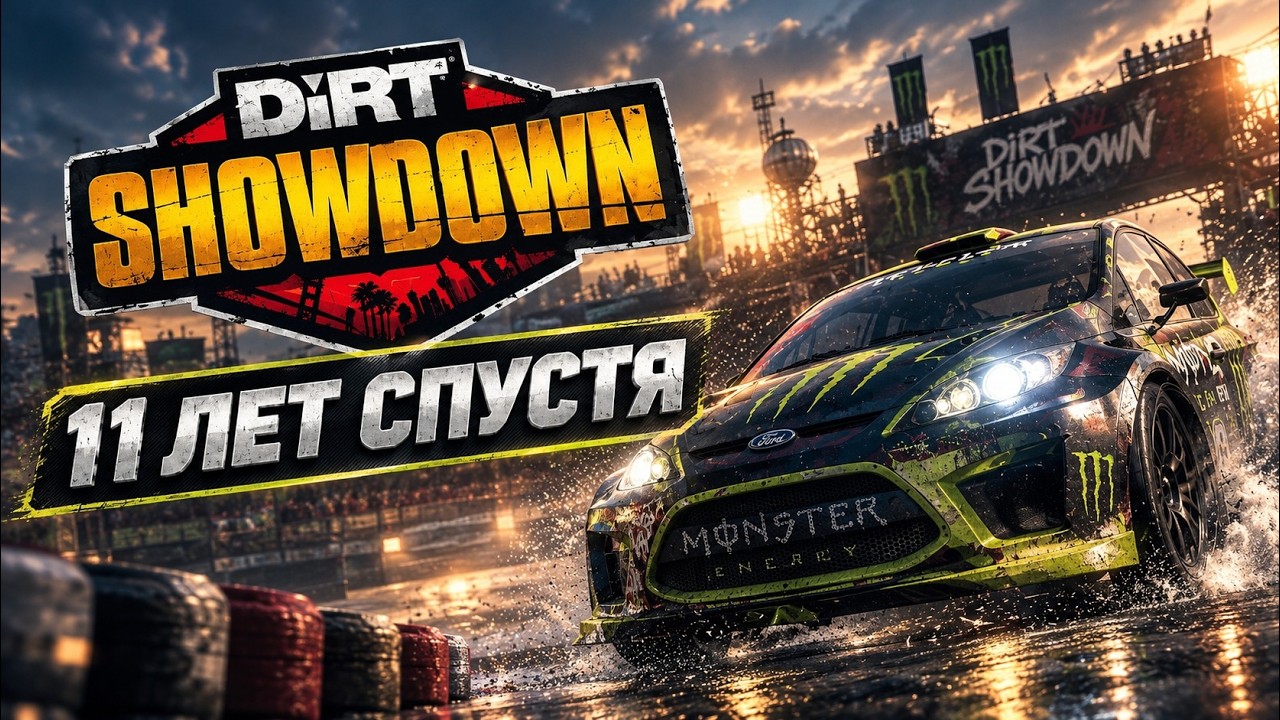 DIRT SHOWDOWN | 11 ЛЕТ СПУСТЯ |  КАК ВЫГЛЯДИТ ИГРА