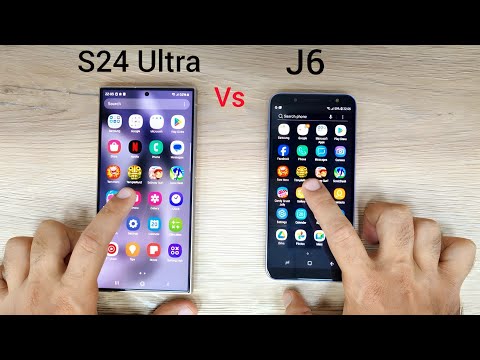 Samsung S24 Ultra vs Galaxy j6 | SPEED TEST