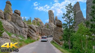 In this video we make the complete scenic drive through Custer State Park in South Dakotas Black