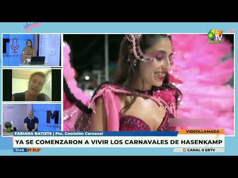 Fabiana Batiste   Ya se comenzaron a vivir los carnavales de Hasenkamp