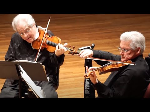 Perlman and Zukerman forgot to practice and shreds Moszowski