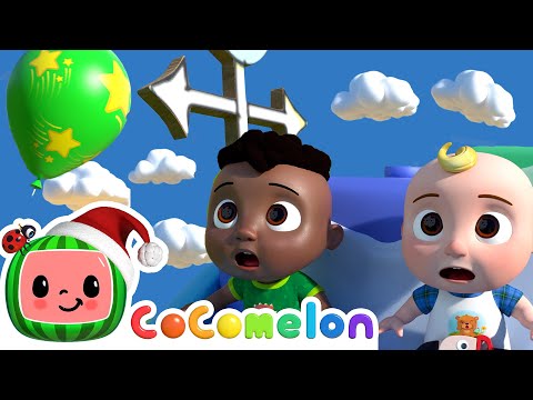 Train Park Balloon Song | Cody & JJ! It's Play Time! CoComelon Nursery Rhymes and Kids Songs