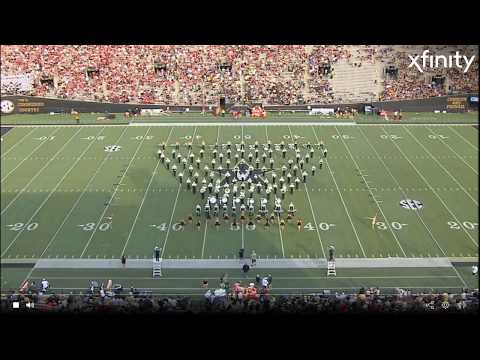 2018-09-22 Vanderbilt Spirit of Gold Marching Band halftime