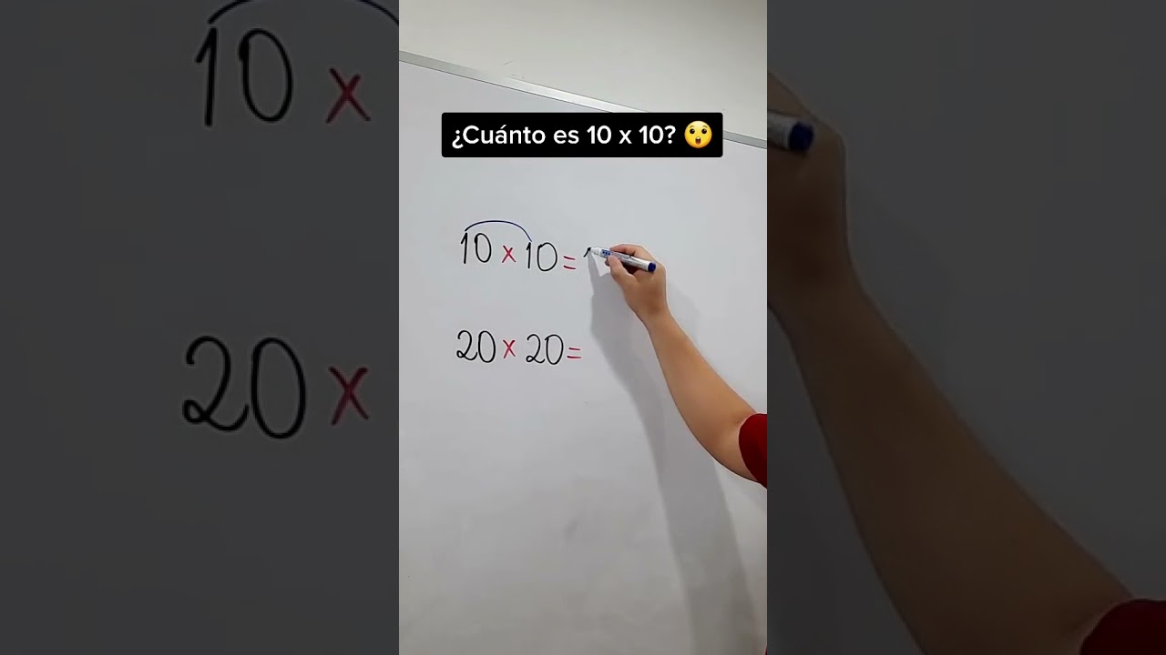 Watch ¿CUÁNTO ES 10 x 10 Now ¿CUÁNTO ES 10 x 10
