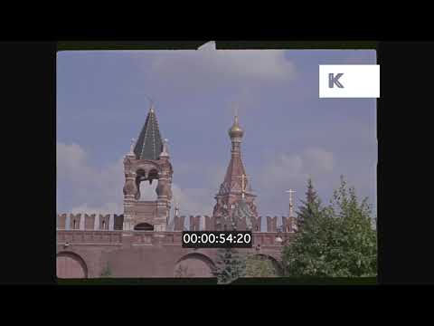 1960s Moscow, Russia, USSR in HD from 35mm