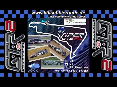 Koelschbierbude.de GTR2 Simracing:  Viper @ Autodromo Hermanos Rodriguez