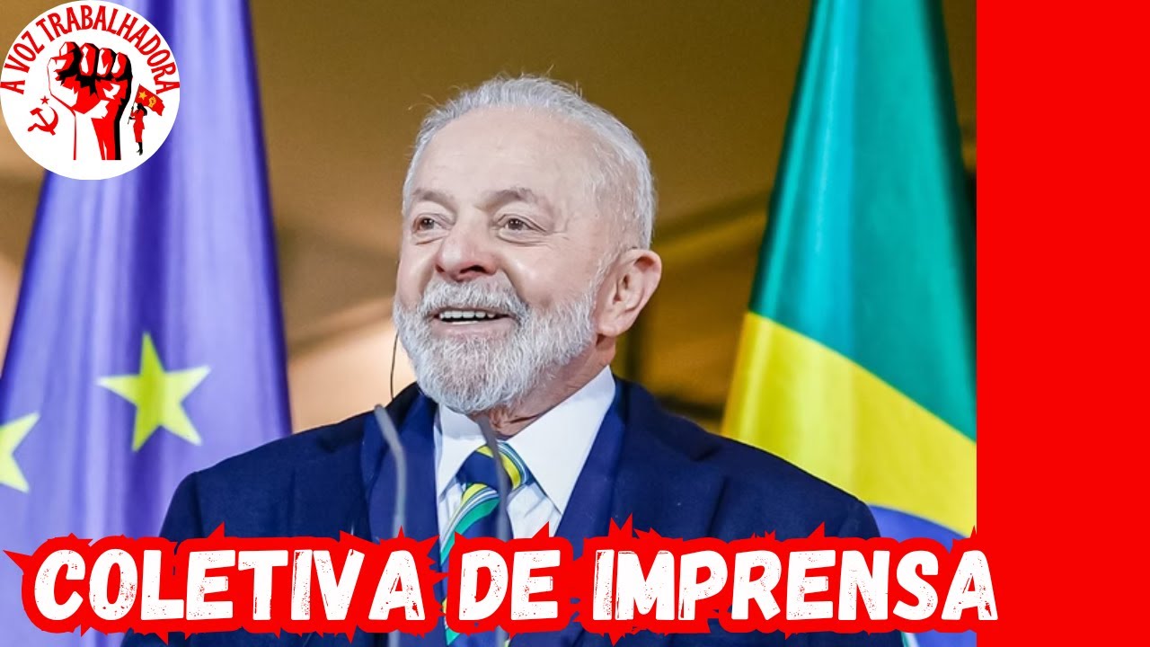 COLETIVA DE IMPRENSA - Presidente Lula fala com a imprensa em Paris, França