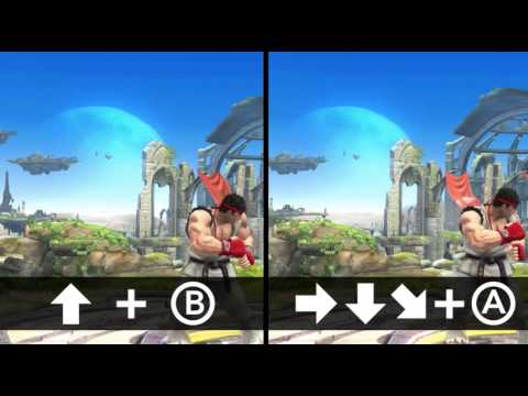 Super Smash Bros - Ryu Moves and Stage Overview!