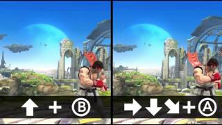 Super Smash Bros - Ryu Moves and Stage Overview!