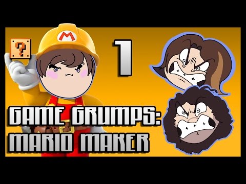 Mario Maker: Game Grumps (Rage & FreakOut Compilation) - Part 1 (Ross' Levels)
