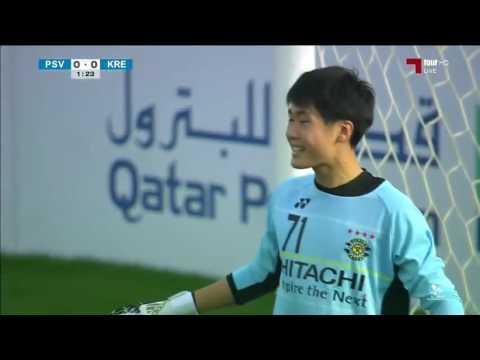 Koen Oostenbrink aanspelen spits PSV -KASHIWA REYSOL, Alkass international cup