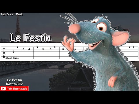 Ratatouille - Le Festin (Camille) Guitar Tutorial Video