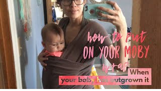 How to Use Your Moby Wrap for a 5 Month Old Baby