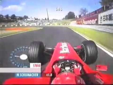 Michael Schumacher Suzuka 2001 pole lap