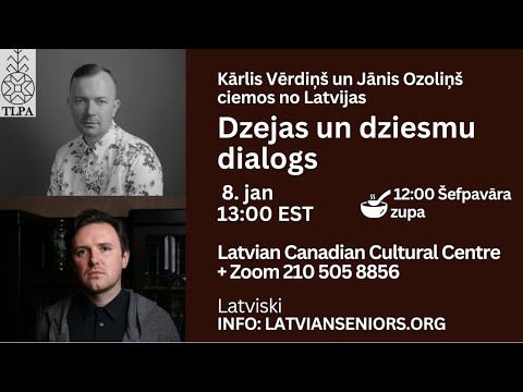 LV | Kārlis Vērdiņš un Jānis Ozoliņš | TLPA Jan 08, 2026