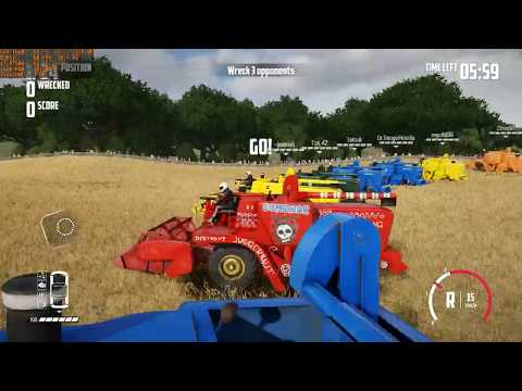 Wreckfest Walkthrough Part 20 - "National Amateurs - Harvesters From Hell"