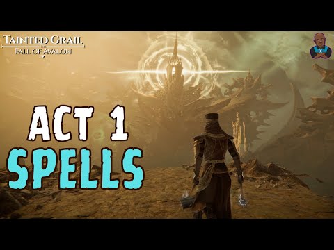 Tainted Grail: TFOA - All Act 1 Spell Locations